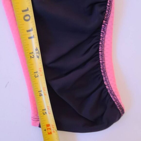 Under Armour Women's Pair UA Fly-By Compression Pink & Blue Capri Leggings Small - Picture 9 of 15